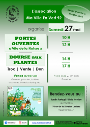 MVEV92 affiche bourse aux plantes porte ouvertes fete de la nature 27 mai 2023 web